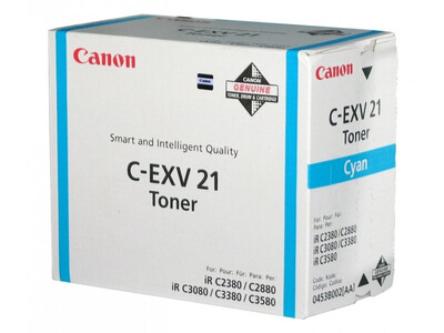CANON C-EXV21 ORIGINAL TONER CYAN