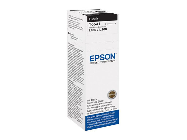 EPSON T6641 ORIGINAL BLACK INK