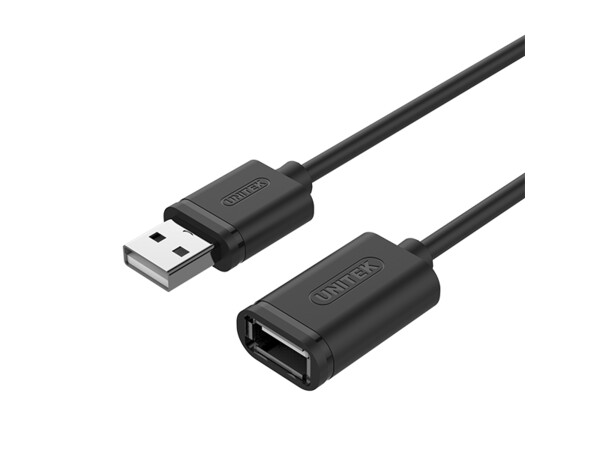 Unitek Y-C450GBK USB2.0 USB-A Male to USB-A Female Extension Cable 2m