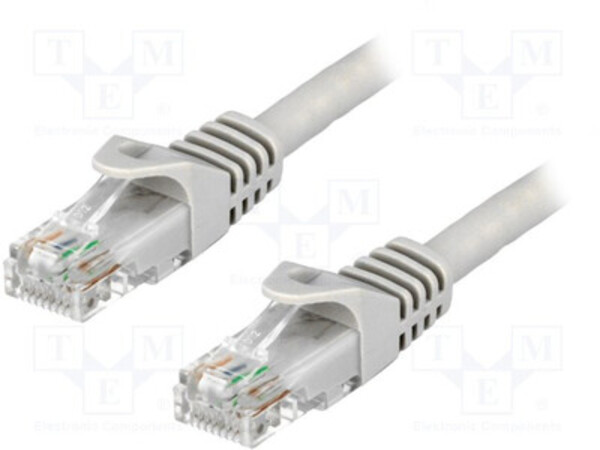 LOGILINK 2M CAT6 GREY UTP PATCH CABLE