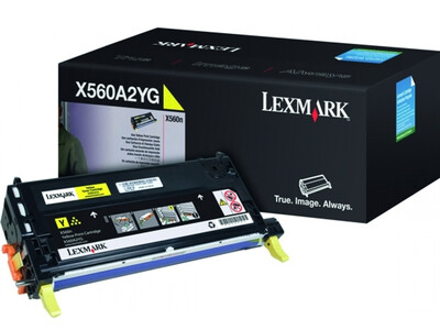 LEXMARK X560N ORIGINAL H/Y TONER YELLOW
