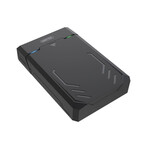Unitek Y-3035 USB3.1 SATA6G 2.5-3.5'' LayFlat HDD Enclosure incl 12V2A PSU