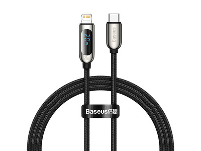 Baseus Cable Lightning to USB-C Display 20W 1m Black