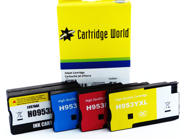 HP 953XL CW REPLACEMENT SET OF 4 INKS