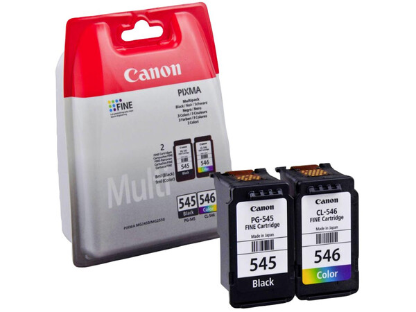 CANON PG545 CL546 ORIGINAL INKS MULTIPACK
