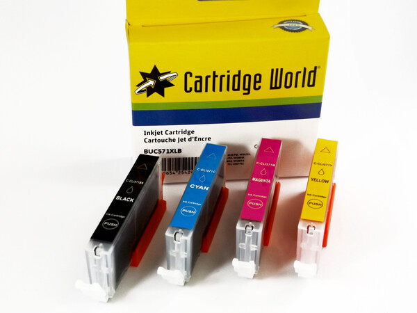 CANON CLI571 XL CW REPLACEMENT SET OF 5 INKS