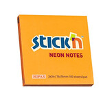 STICK NOTES NEON ORANGE 76X76 N.21164