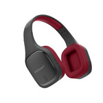 SonicGear AirphoneVII Bluetooth Headphones Black Red