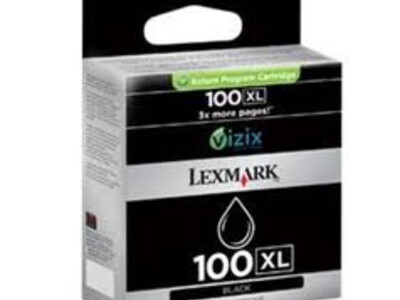 LEXMARK 100 XL ORIGINAL BLACK INK