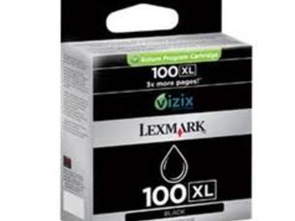 LEXMARK 100 XL ORIGINAL BLACK INK