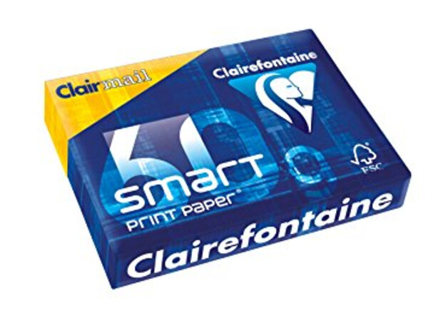 CLAIREFONTAINE SMART PRINT PAPER 60G A4 500 Sheets