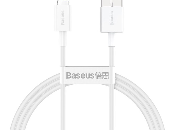 Baseus CALYS-A02 Superior Series Lightning  2.4A 1.0m White