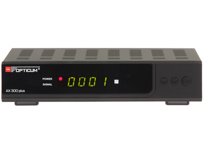 Opticum AX300 PLUS DVBS-2 FullHD FTA Satellite Receiver