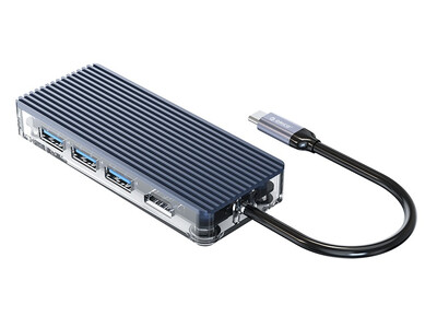 Orico USB-C Hub USB3.0 4Port HDMI/Gb/PD WB-6RJ