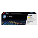 HP CE322A ORIGINAL TONER YELLOW 128A *1300 PAGES