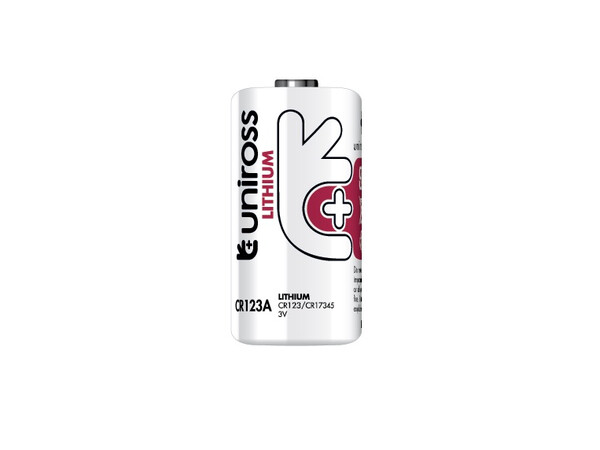 Uniross CR123A Industrial Lithium Battery Bulk