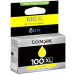 LEXMARK 100 XL ORIGINAL YELLOW  INK