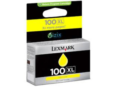 LEXMARK 100 XL ORIGINAL YELLOW  INK