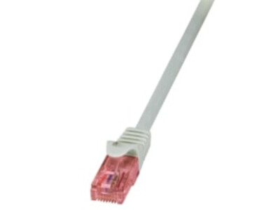 LOGILINK 0.5M CAT6 GREY UTP PATCH CABLE