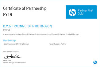 HP Certificate Of Partnership
