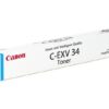 CANON C-EXV34 ORIGINAL TONER CYAN