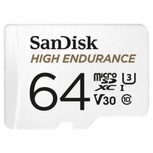 SANDISK High Endurance microSDHC Card 64GB  for Dashcams & home monitor