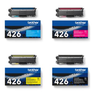 BROTHER TN426 SET OF 4 ORIGINAL TONERS